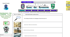 Desktop Screenshot of hanseglas.de